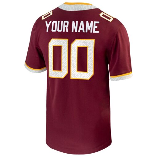 Minnesota Golden Gophers  Football Custom Game Jersey – Maroon, Limited Replica Fan Edition