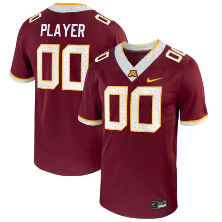Minnesota Golden Gophers Nike Pick-A-Player NIL Replica Football Jersey – Maroon, Limited Replica Fan Edition