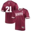 Mississippi State Bulldogs Replica V-Neck Baseball Jersey - Maroon, Limited Replica Fan Edition