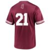 Mississippi State Bulldogs Replica V-Neck Baseball Jersey - Maroon, Limited Replica Fan Edition
