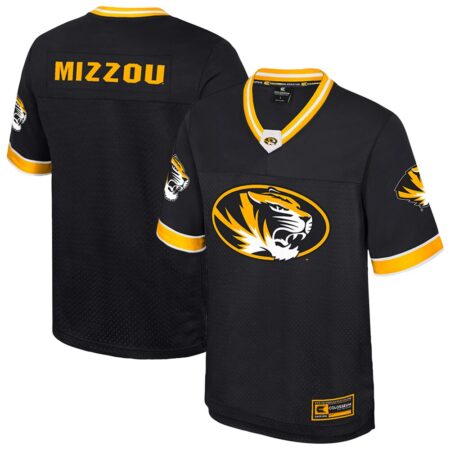 Missouri Tigers Colosseum Nothing But The Hits Football Jersey – Black, Limited Replica Fan Edition