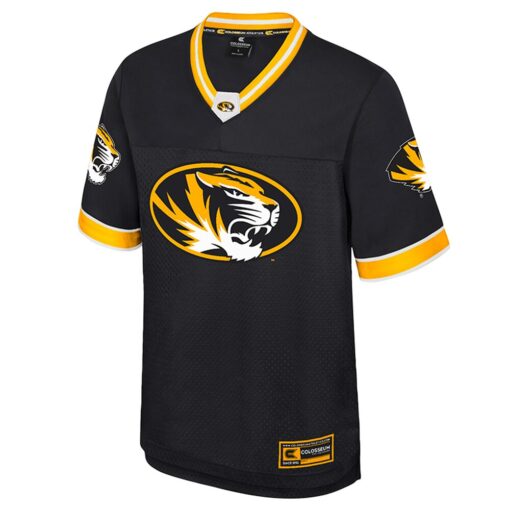 Missouri Tigers Colosseum Nothing But The Hits Football Jersey – Black, Limited Replica Fan Edition