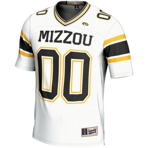 Missouri Tigers GameDay Greats NIL Pick-A-Player Football Jersey – White, Limited Replica Fan Edition