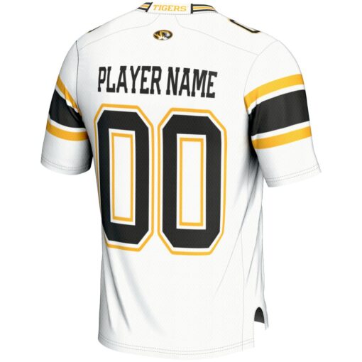 Missouri Tigers GameDay Greats NIL Pick-A-Player Football Jersey – White, Limited Replica Fan Edition
