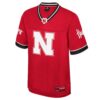 Nebraska Huskers Colosseum Nothing But The Hits Football Jersey - Red, Limited Replica Fan Edition