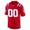 New England Patriots Alternate Custom Jersey - Red, Limited Replica Fan Edition