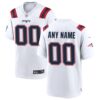 New England Patriots Custom Game Jersey - White, Limited Replica Fan Edition