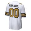 New Orleans Saints Alternate Custom Game Jersey - White, Limited Replica Fan Edition