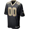 New Orleans Saints Custom Game Jersey - Black, Limited Replica Fan Edition