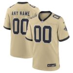 New Orleans Saints  Alternate Custom Game Jersey – White, Limited Replica Fan Edition