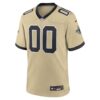 New Orleans Saints Gameday Golds Alternate Custom Game Jersey - Gold, Limited Replica Fan Edition