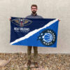 New Orleans vs Orlando House Divided Flag, NBA House Divided Flag