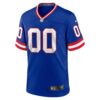 New York Giants Classic Custom Game Jersey - Royal, Limited Replica Fan Edition