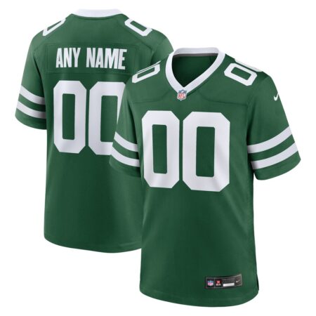 New York Jets  Custom Game Jersey – Legacy Green, Limited Replica Fan Edition