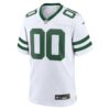 New York Jets Custom Game Jersey - Legacy White, Limited Replica Fan Edition