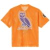 New York Knicks OVO x NBA Mesh Football Fashion Jersey - Orange, Limited Replica Fan Edition