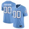 North Carolina Tar Heels Jordan Brand Custom Game Jersey - Carolina Blue, Limited Replica Fan Edition