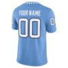 North Carolina Tar Heels Jordan Brand Custom Game Jersey - Carolina Blue, Limited Replica Fan Edition