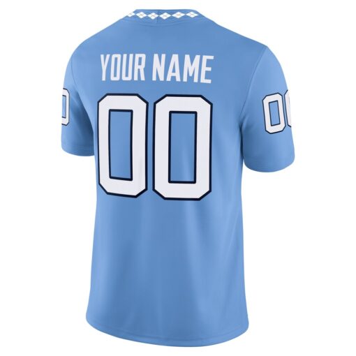North Carolina Tar Heels Jordan Brand Custom Game Jersey – Carolina Blue, Limited Replica Fan Edition