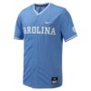 North Carolina Tar Heels Nike Replica Full-Button Baseball Jersey - Carolina Blue, Limited Replica Fan Edition