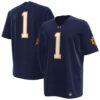 Notre Dame Fighting Irish Under Armour Premier Football Jersey - Navy, Limited Replica Fan Edition