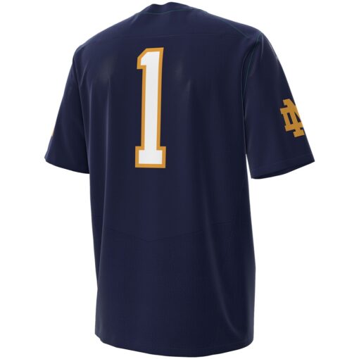 Notre Dame Fighting Irish Under Armour Premier Football Jersey – Navy, Limited Replica Fan Edition