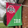 Ohiostate vs Custom Team House Divided Flag, Custom Team Flag 1 Ohiostate vs Custom Team House Divided Flag, Custom Team Flag