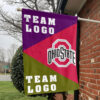 Ohiostate vs Custom Team House Divided Flag, NCAA Spirit Flag 1 Ohiostate vs Custom Team House Divided Flag, NCAA Spirit Flag