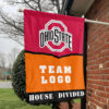 Ohiostate vs Custom Team House Divided Flag, Personalized House Flag 1 Ohiostate vs Custom Team House Divided Flag, Personalized House Flag