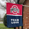 Ohiostate vs Custom Team House Divided Flag, Personalized NCAA Flag 1 Ohiostate vs Custom Team House Divided Flag, Personalized NCAA Flag