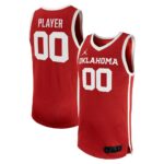 Oklahoma Sooners Jordan Brand Unisex NIL Pick-A-Player Womens Basketball Jersey - Crimson, Limited Replica Fan Edition