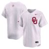 Oklahoma Sooners Nike College Limited Baseball Jersey - White, Limited Replica Fan Edition