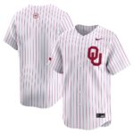Oklahoma Sooners Nike College Limited Baseball Jersey - White, Limited Replica Fan Edition