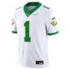 Oregon Ducks Nike Alternate Game Jersey - White, Limited Replica Fan Edition