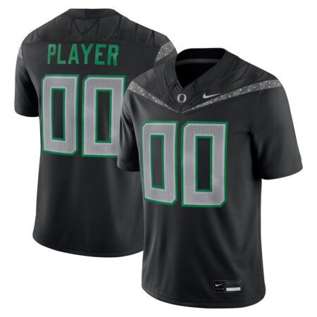 Oregon Ducks Nike NIL Pick-A-Player Game Jersey – Black, Limited Replica Fan Edition