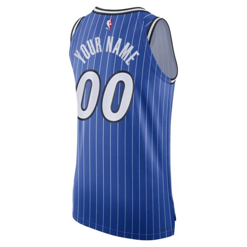 Orlando Magic Authentic Custom Jersey – Icon Edition – Blue, Limited Replica Fan Edition