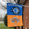 Orlando vs New York House Divided Flag, NBA House Divided Flag 1 Orlando vs New York House Divided Flag, NBA House Divided Flag