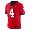 Oscar Delp Georgia Bulldogs Nike NIL Football Game Jersey - Red, Limited Replica Fan Edition