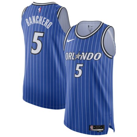 Paolo Banchero Orlando Magic Authentic Player Jersey – Icon Edition – Blue, Limited Replica Fan Edition