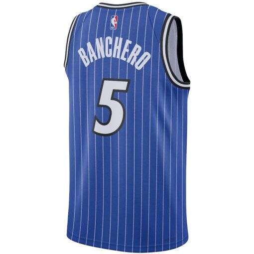 Paolo Banchero Orlando Magic Unisex Swingman Player Jersey – Icon Edition – Blue, Limited Replica Fan Edition