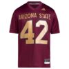 Pat Tillman 42 Arizona State Sun Devils Football Icon Premier Jersey - Maroon, Limited Replica Fan Edition