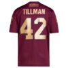 Pat Tillman 42 Arizona State Sun Devils Football Icon Premier Jersey - Maroon, Limited Replica Fan Edition