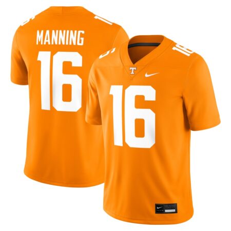 Peyton Manning Tennessee Volunteers Nike Alumni Player Game Jersey – Tennessee Orange, Limited Replica Fan Edition