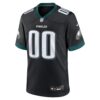 Philadelphia Eagles Alternate Custom Game Jersey - Black, Limited Replica Fan Edition