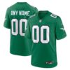 Philadelphia Eagles Alternate Custom Game Jersey - Kelly Green, Limited Replica Fan Edition