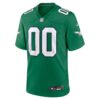 Philadelphia Eagles Alternate Custom Game Jersey - Kelly Green, Limited Replica Fan Edition