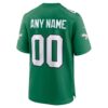Philadelphia Eagles Alternate Custom Game Jersey - Kelly Green, Limited Replica Fan Edition