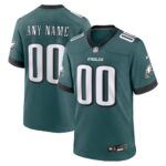 Philadelphia Eagles  Custom Game Jersey - Midnight Green, Limited Replica Fan Edition
