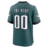 Philadelphia Eagles Custom Game Jersey - Midnight Green, Limited Replica Fan Edition