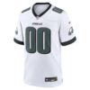 Philadelphia Eagles Custom Game Jersey - White, Limited Replica Fan Edition